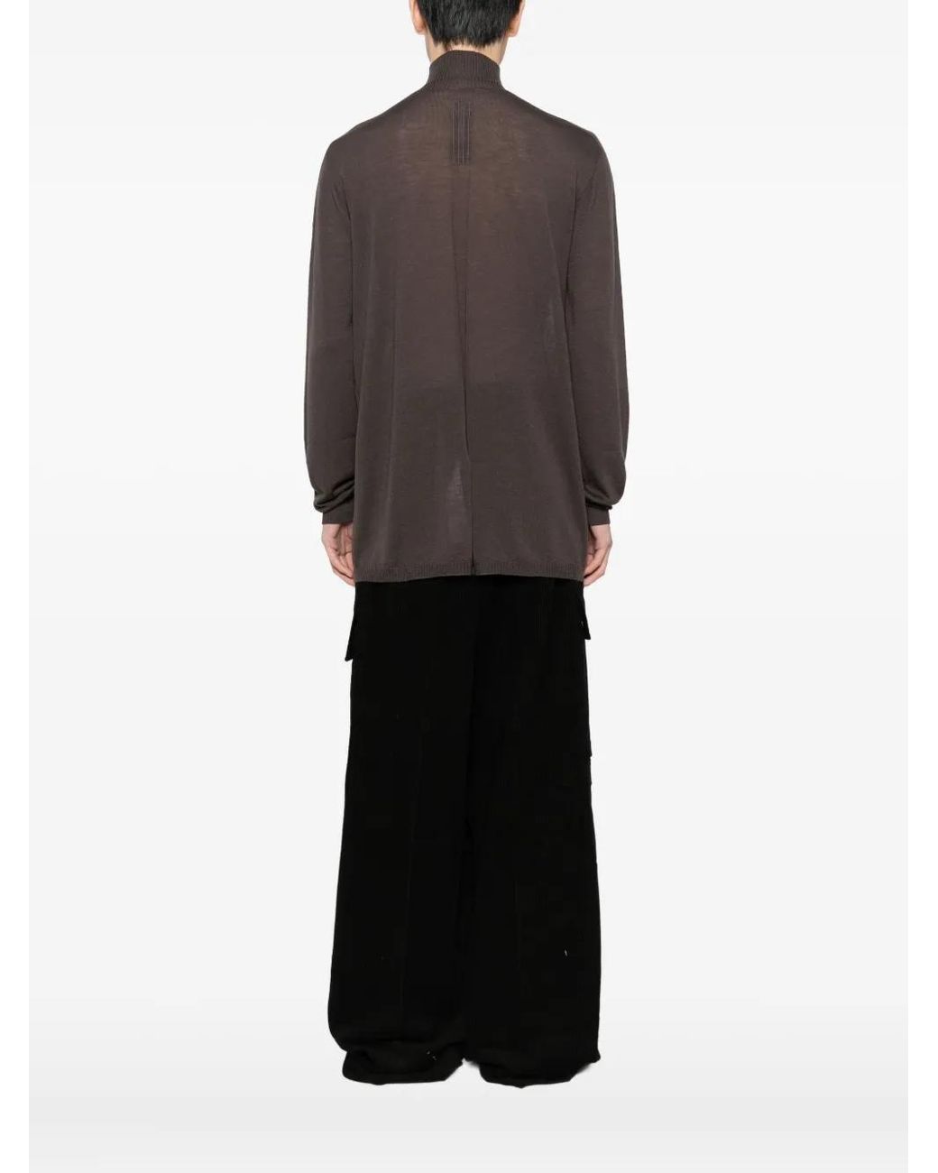 Rick Owens Brown Turtle Top for men