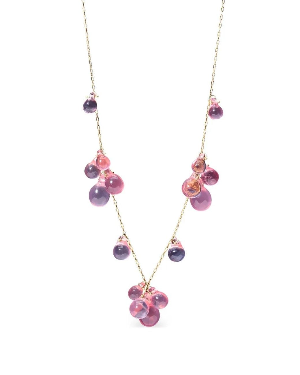 Ten Thousand Things Pink 18K Bubble Necklaces