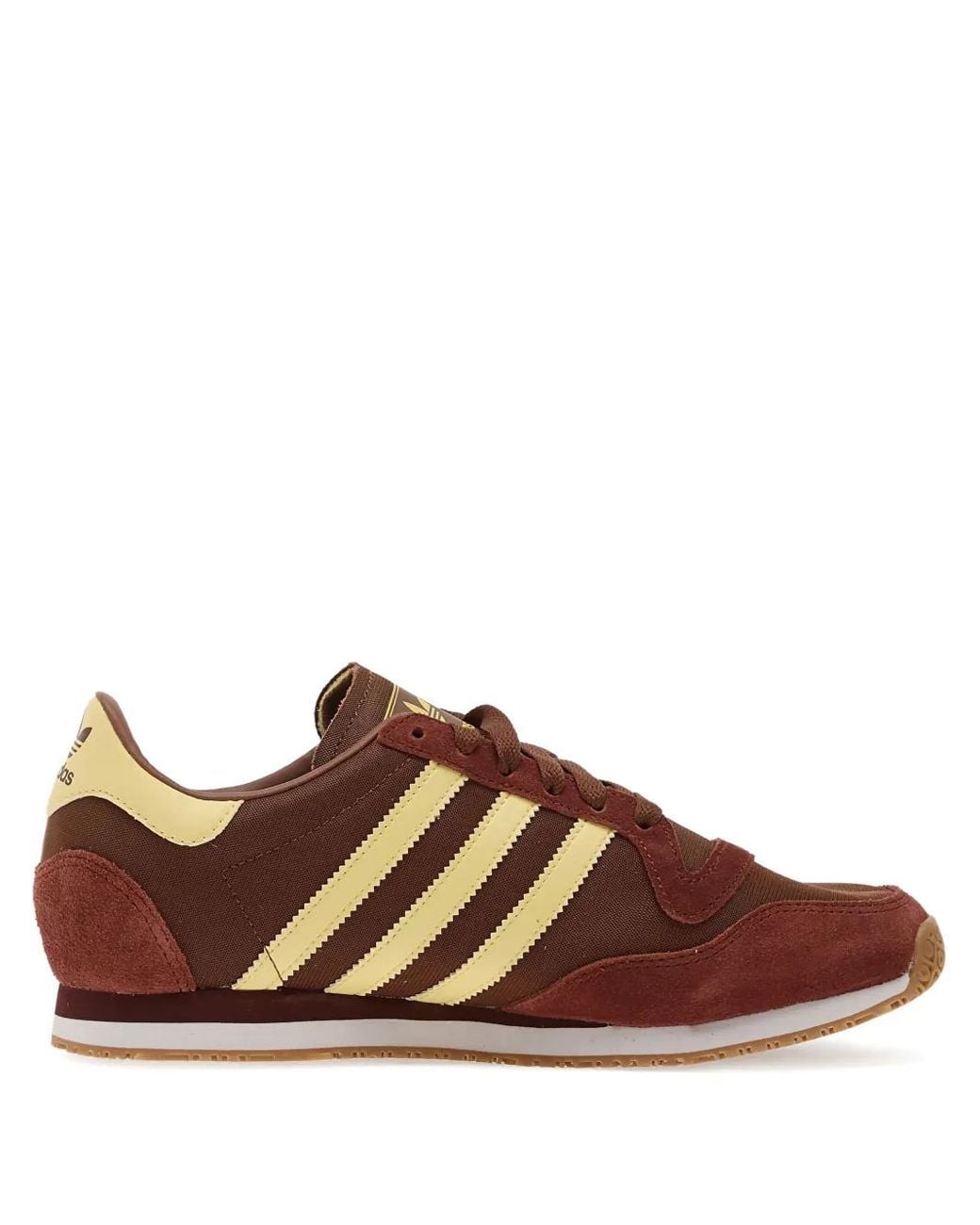 adidas Galaxy Og W Lace-Up Sneakers in Brown | Lyst