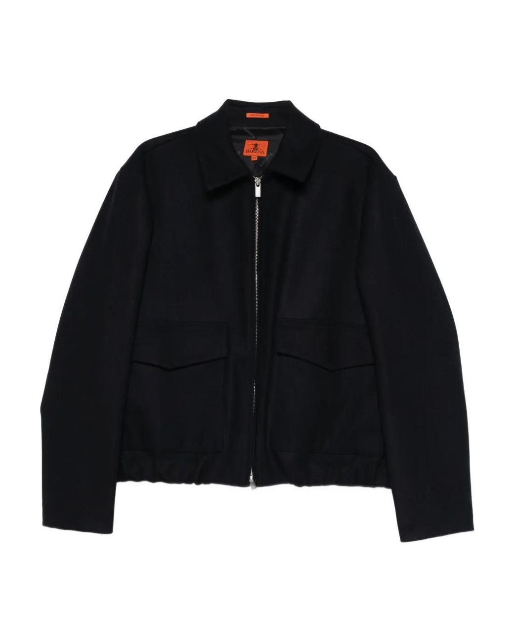 Chaqueta Con Bolsillos Con Cremallera Barena de hombre de color Black