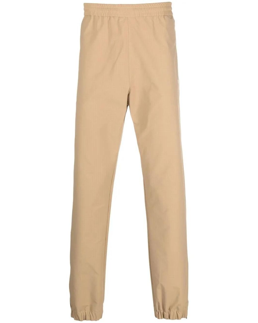 Pantalon Imprimé À Taille Élastiquée MSGM pour homme en coloris Natural