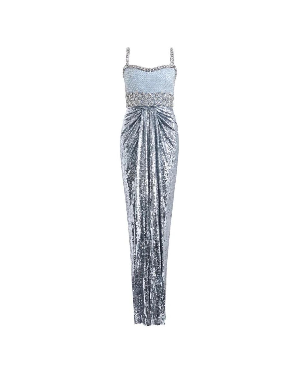 Jenny Packham Blue Only You Gown
