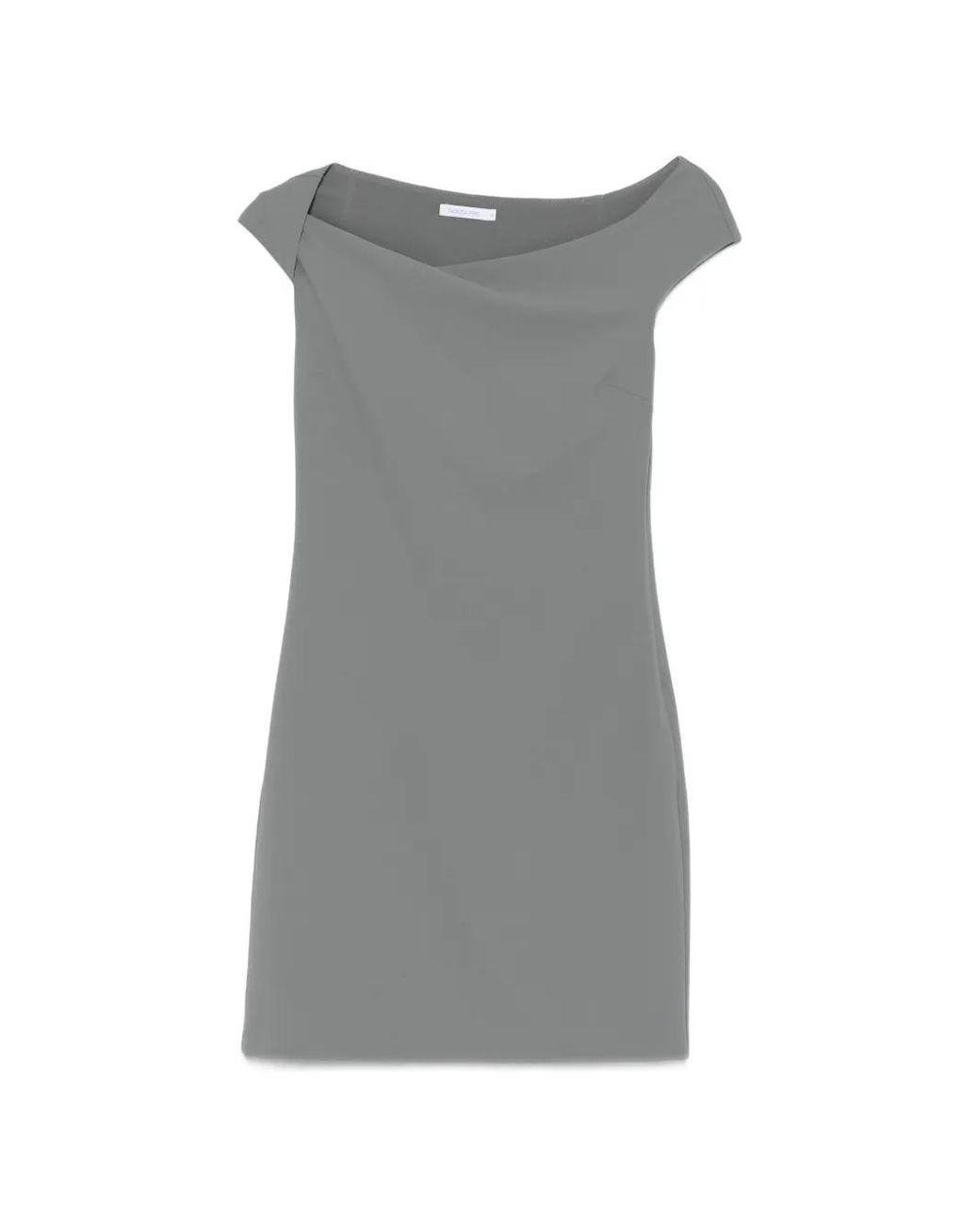 Patrizia Pepe Gray Mini Torçon Dress