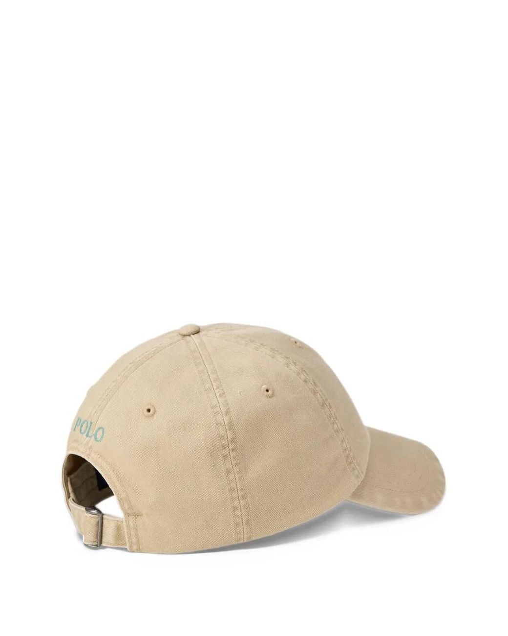 Polo Ralph Lauren The Iconic Cotton Chino Ball Cap in Natural for Men ...