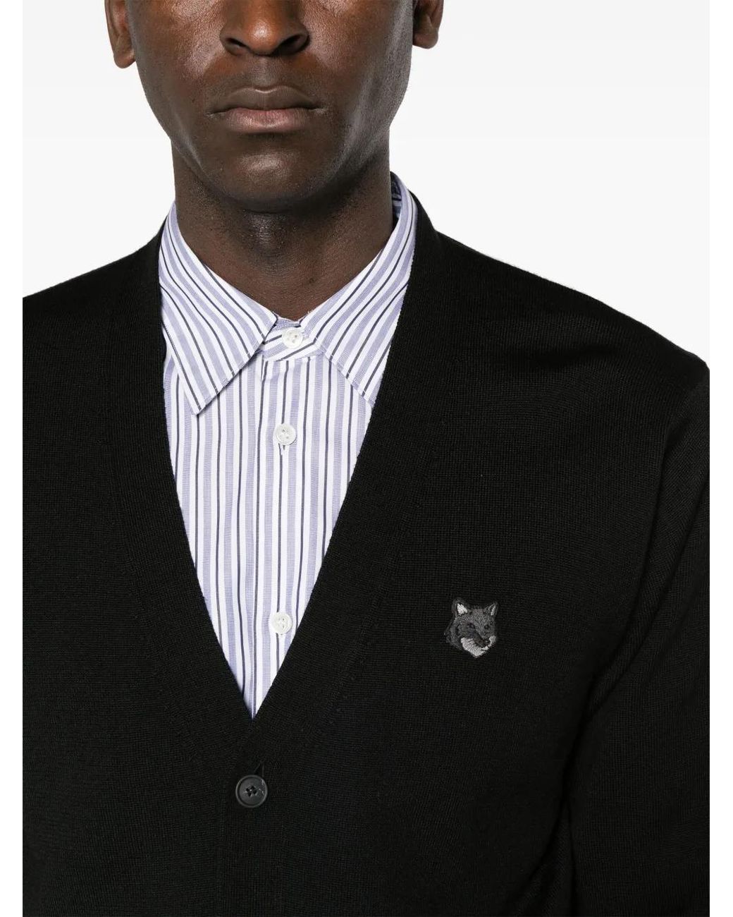 Maison Kitsuné Black Sweaters for men