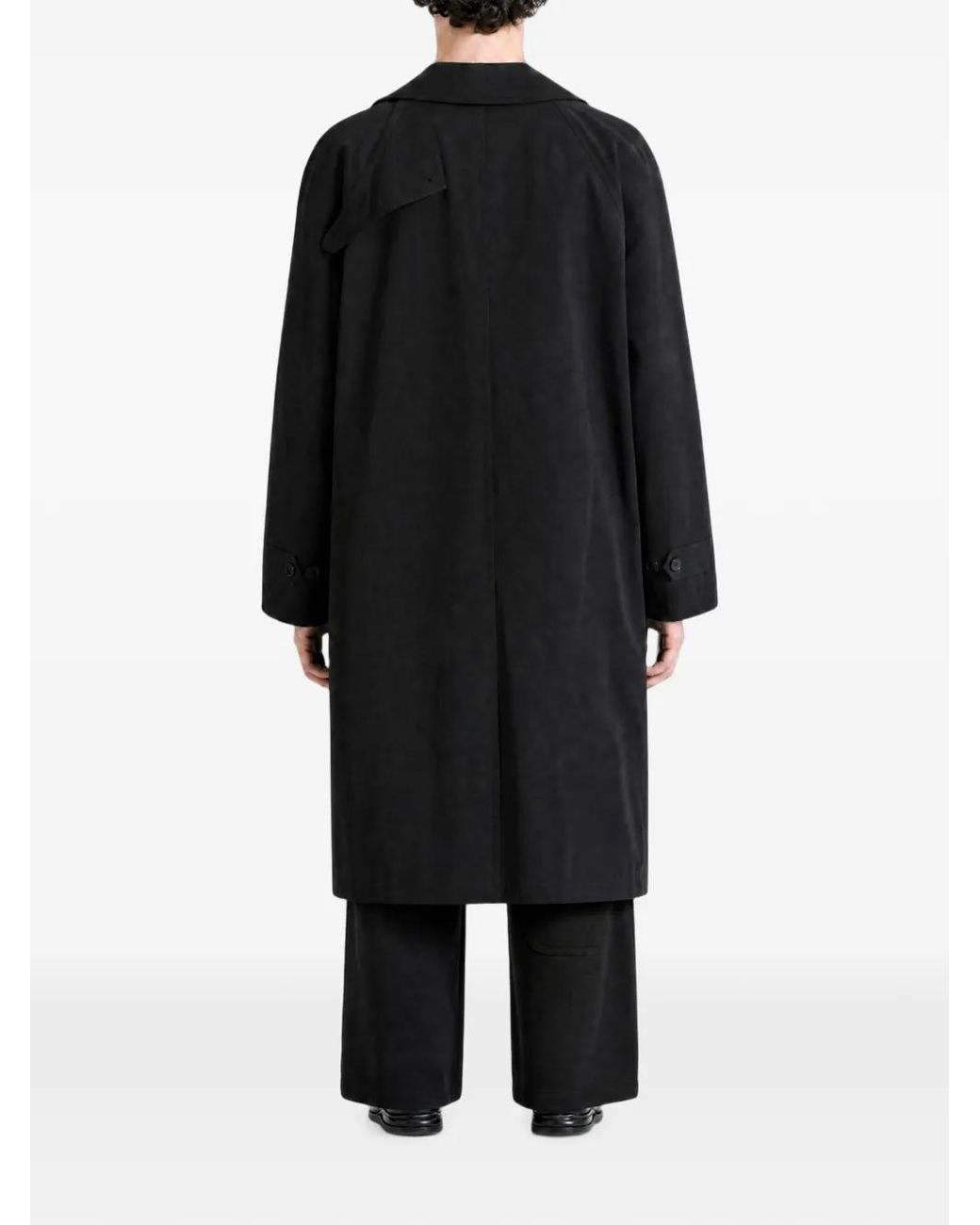 Enfants Riches Deprimes Black I'M Your Double-Breasted Trench Coat for men