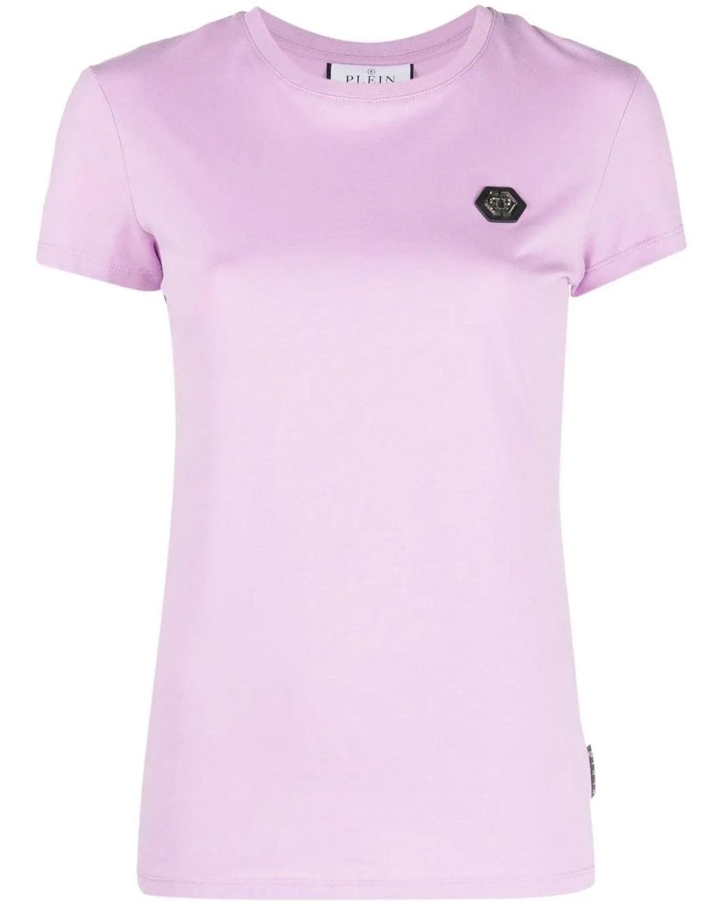 Philipp Plein Pink Pure Cotton T-Shirt