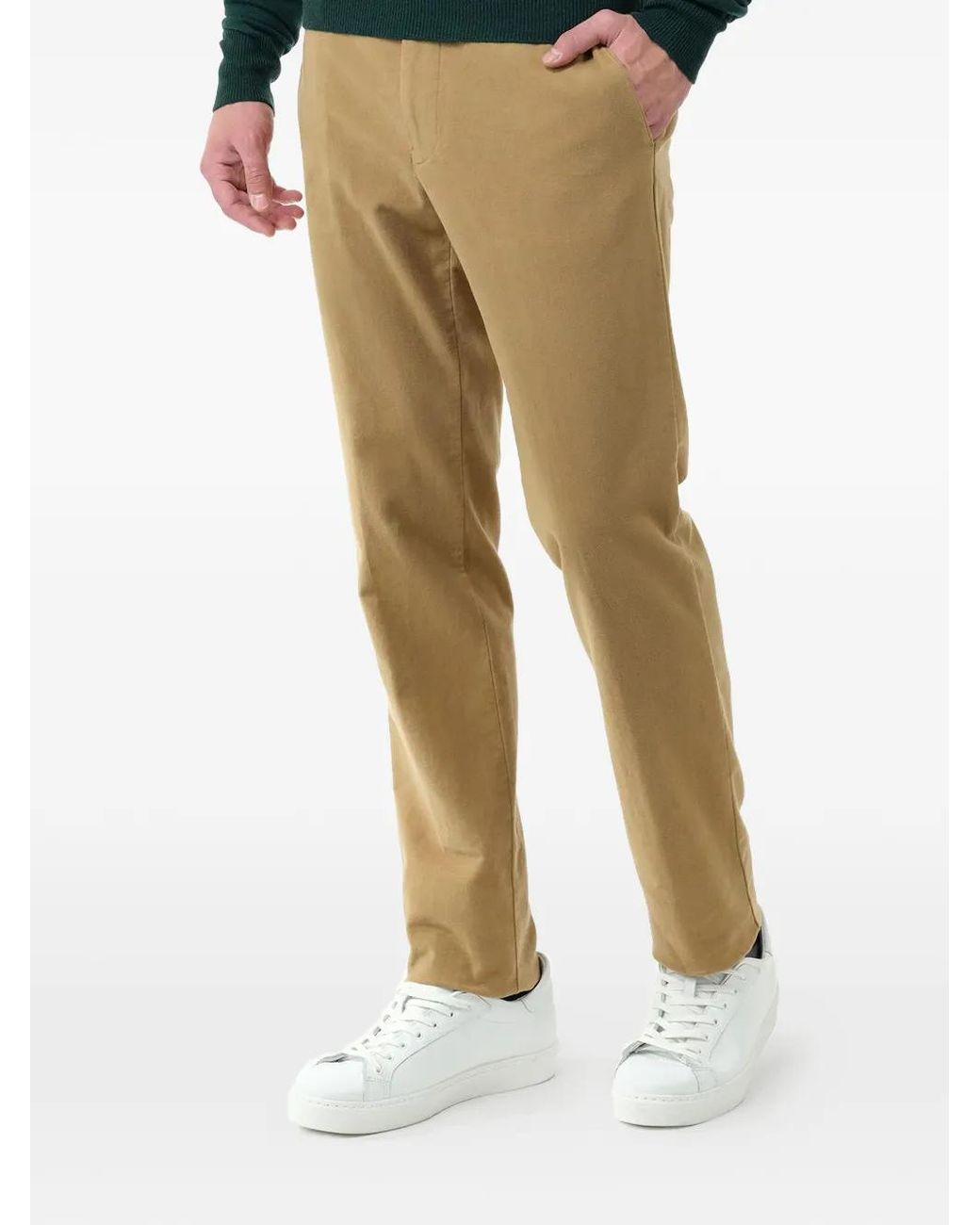 Al Duca D'aosta Natural Chino Trousers for men