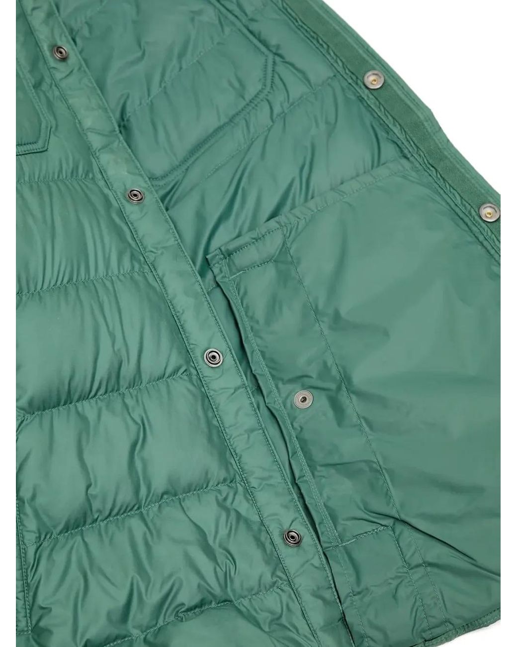 Polo Ralph Lauren Green Quilted Button-Fastening Jacket for men