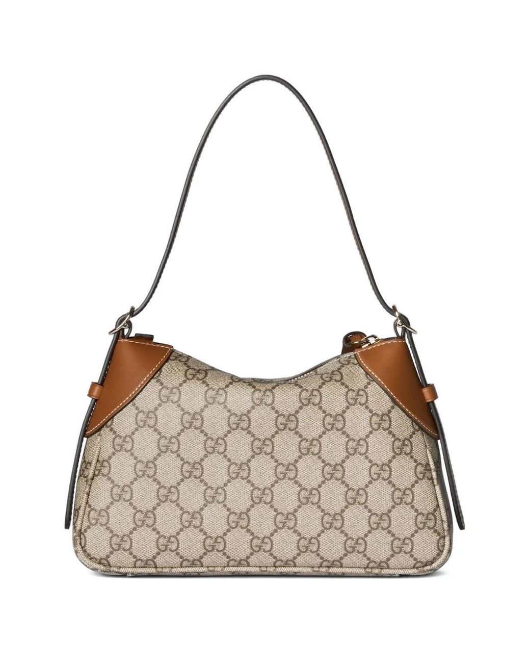 Gucci Natural Cotton Shoulder Bag