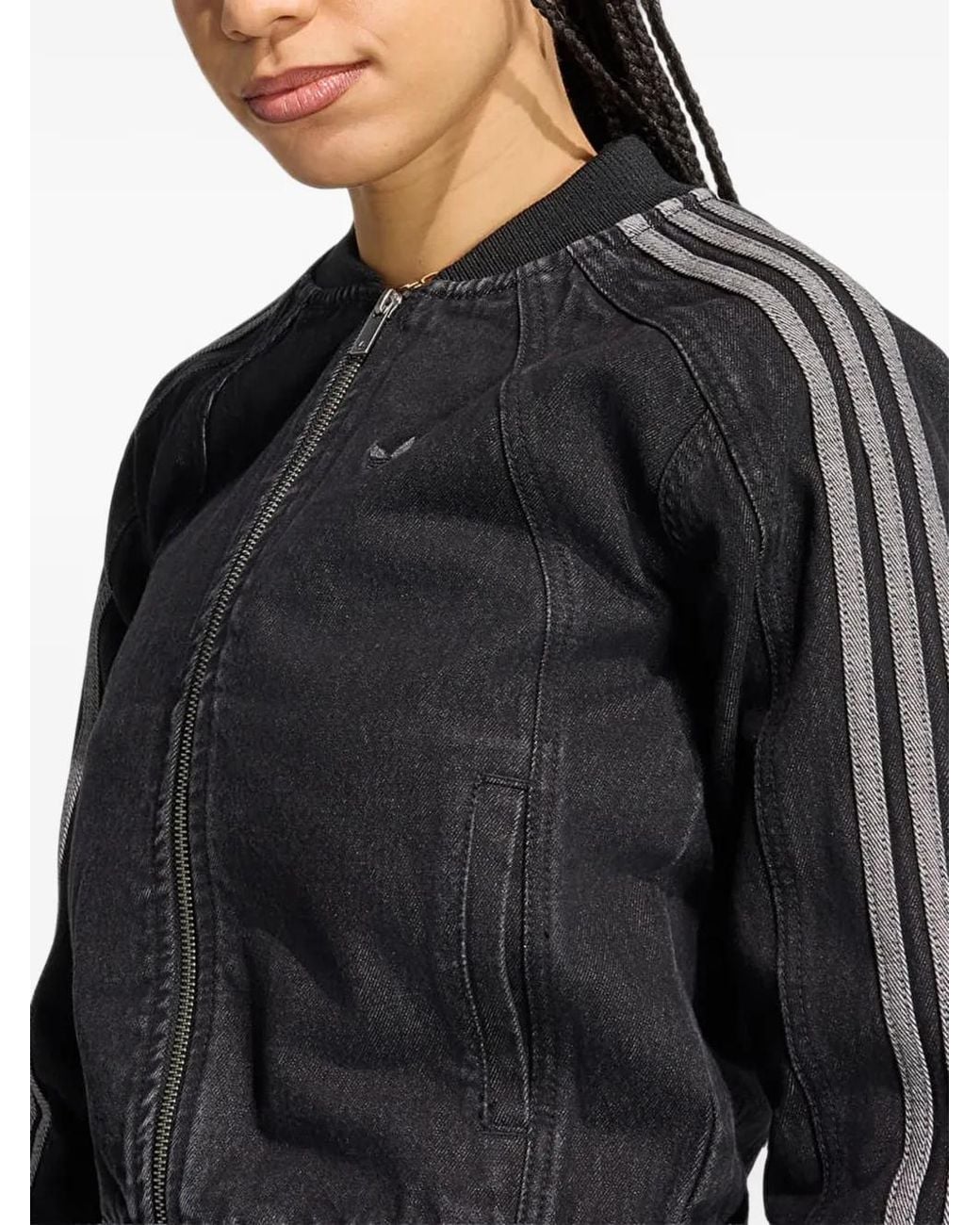 Adidas Black Sst 2.0 Denim Jacket