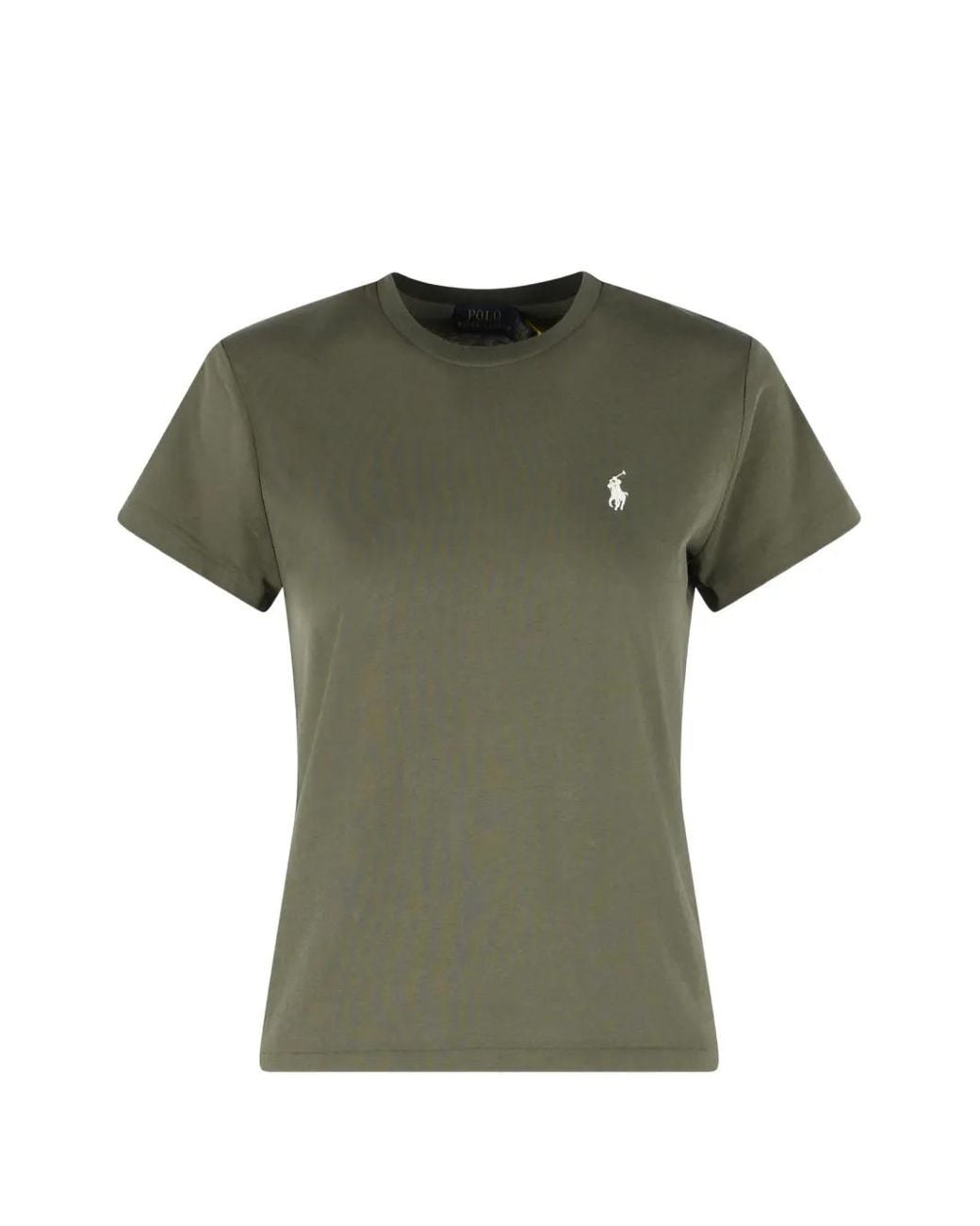 Polo Ralph Lauren Green Crew-Neck T-Shirt