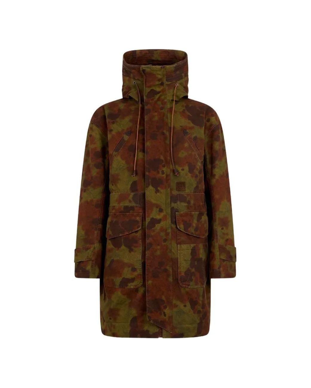 Parka Cowflage DSquared² de hombre de color Brown