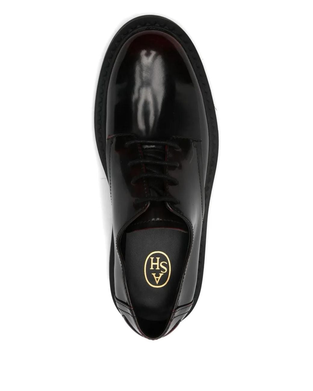Ash Black Mercury Lace-Up Derby Shoes