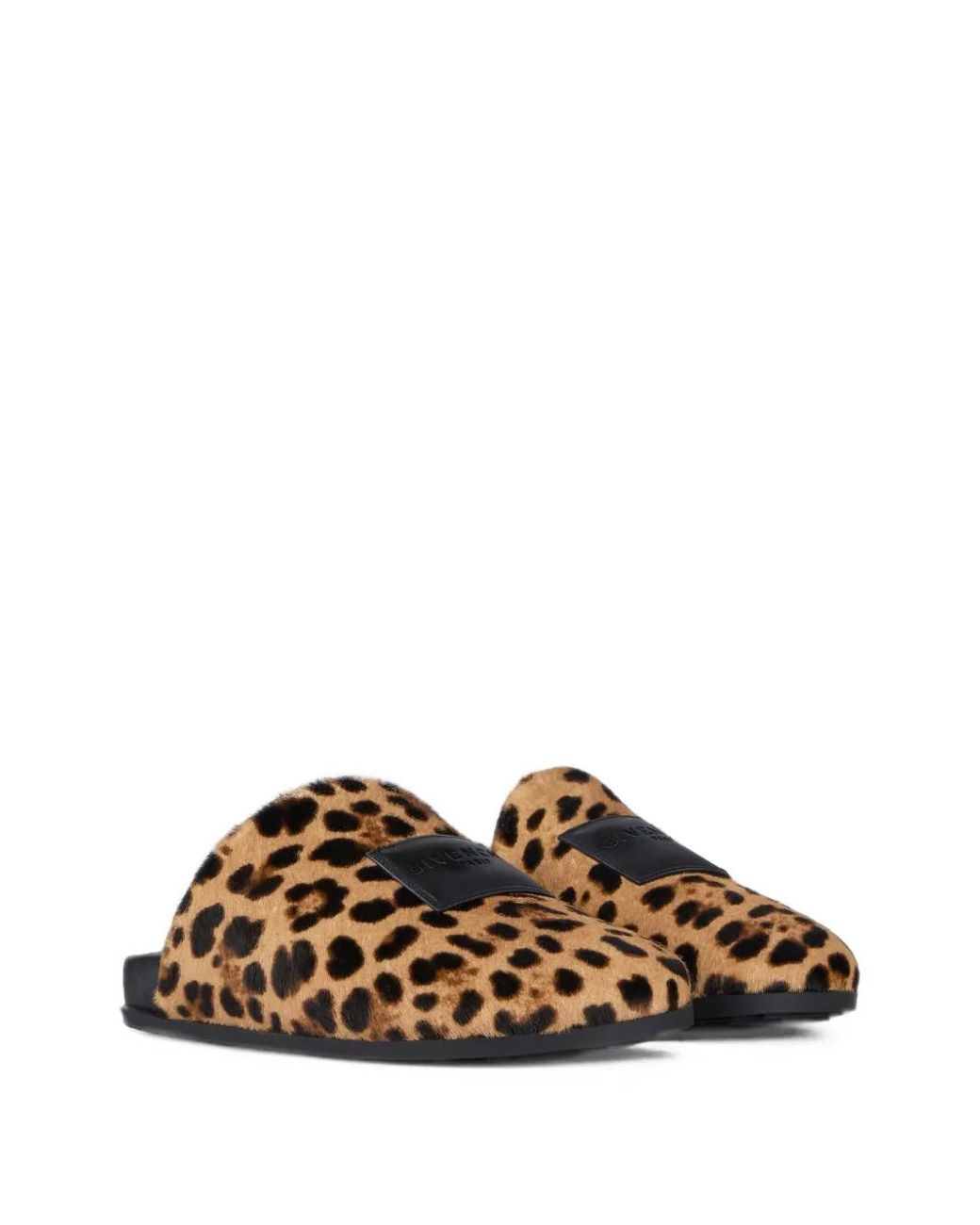 Givenchy Multicolor Label Flat Mules