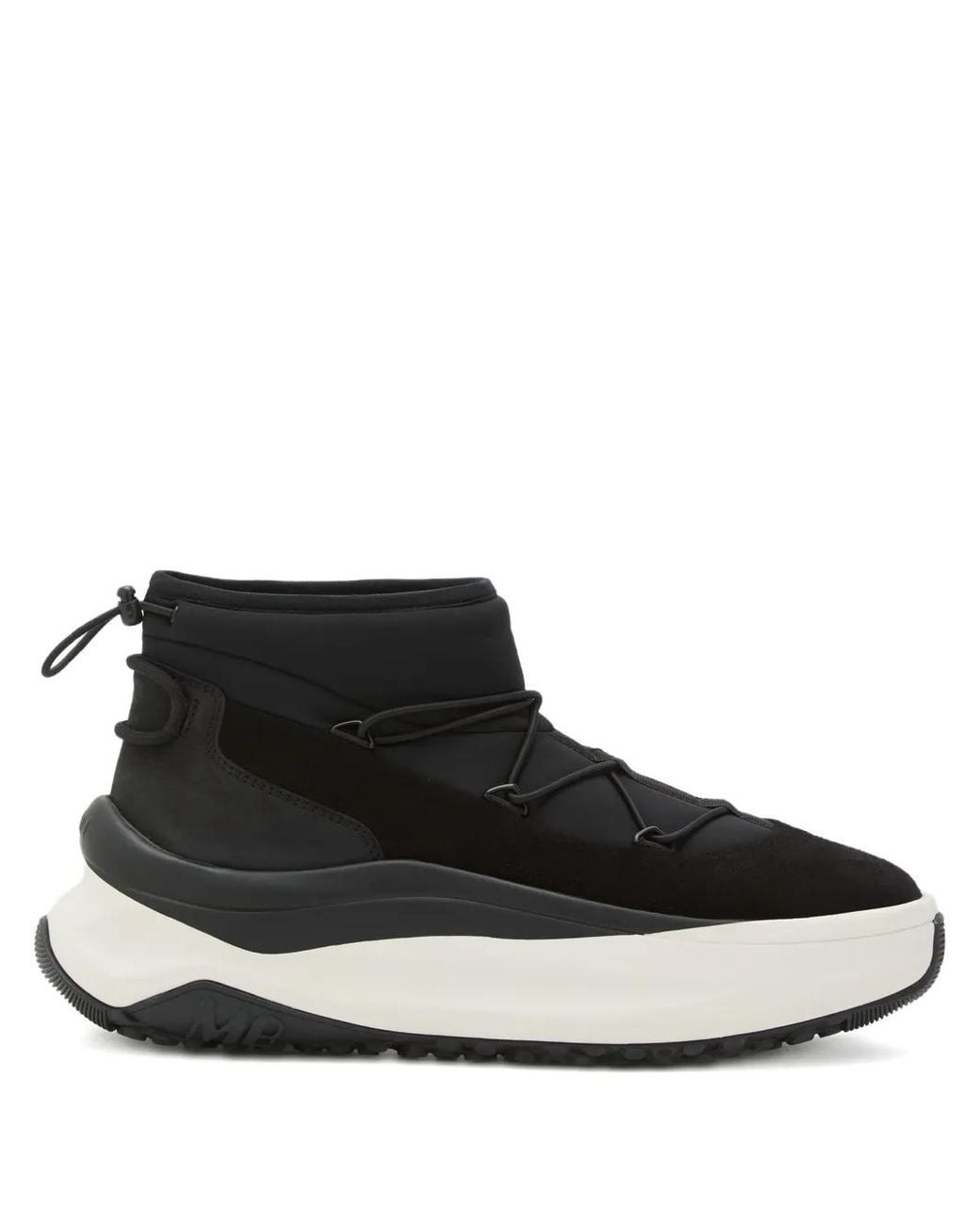 Sneakers Platform Alte di Moon Boot in Black da Uomo