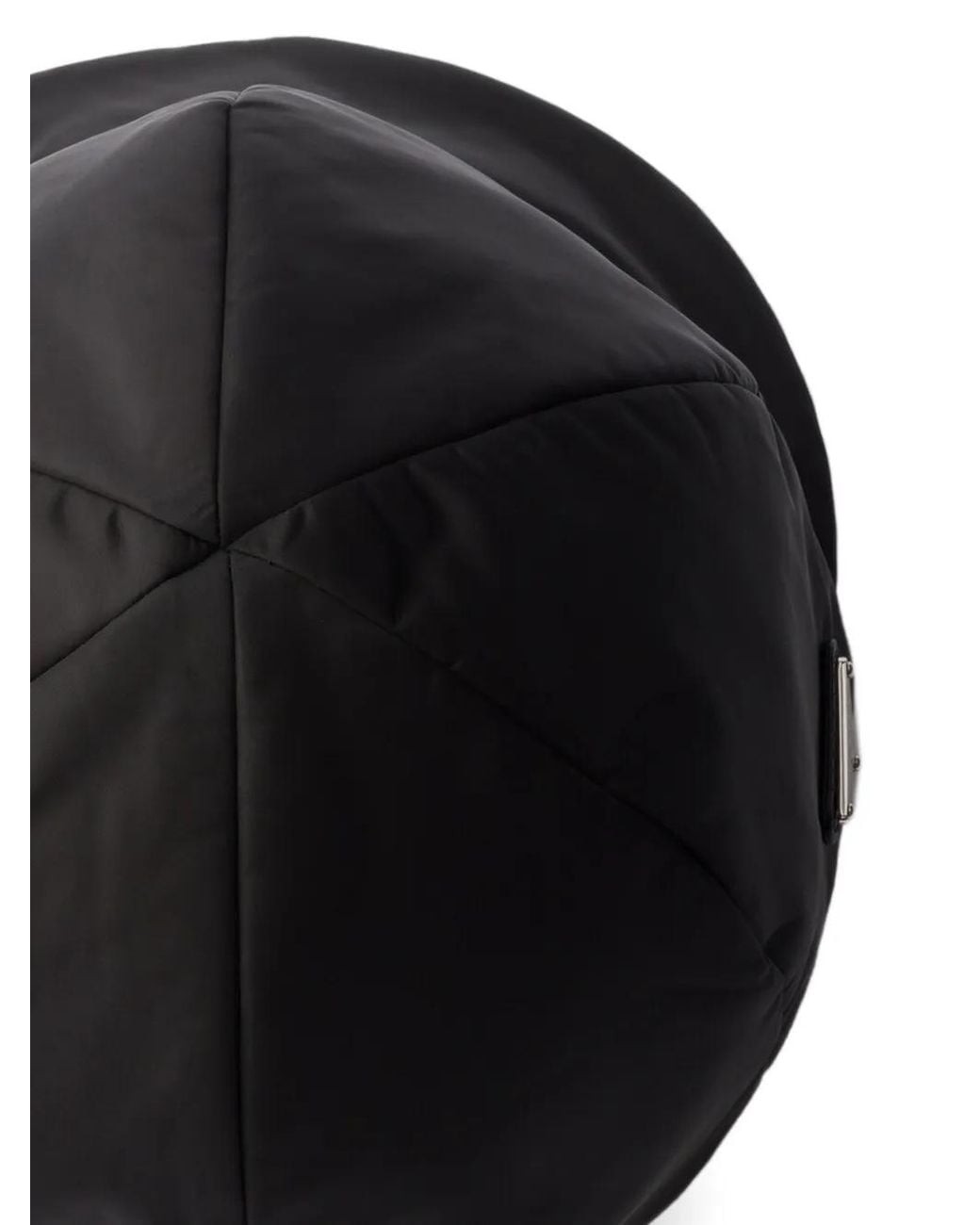 Prada Black Re-Nylon Cap