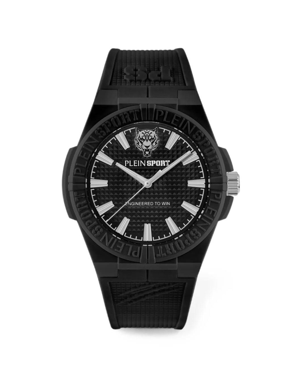 Philipp Plein Black Laserstrike 50Mm Watch