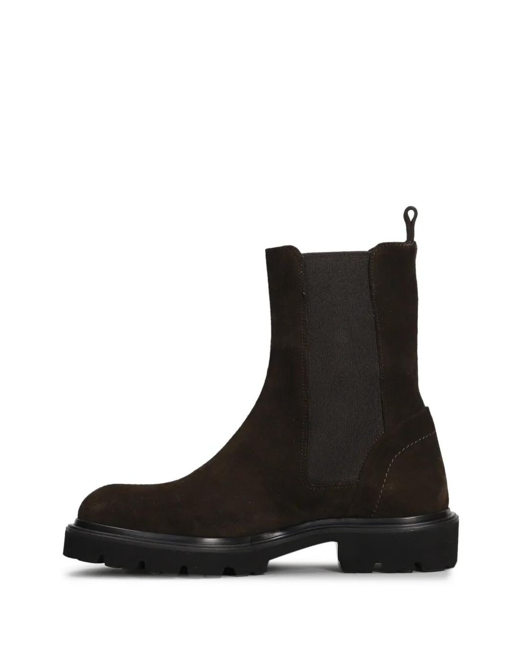Evaluna Black Suede Chelsea Boots