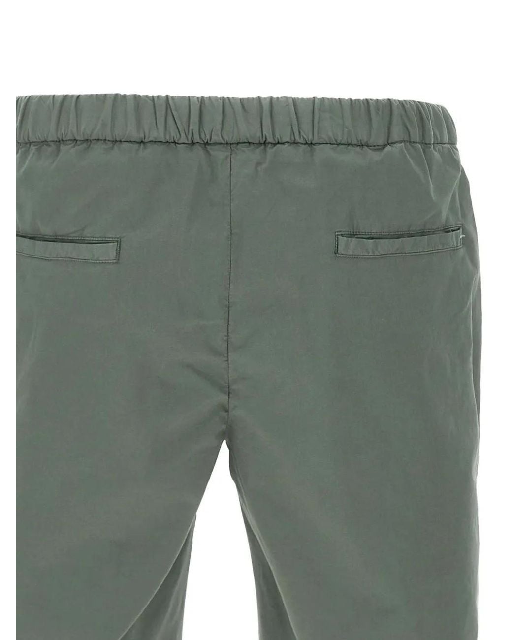 Devore Geplooide Shorts in het Gray voor heren
