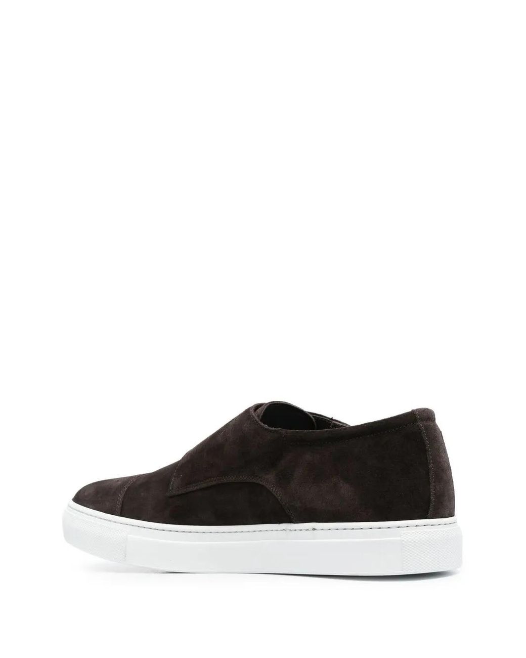 Scarosso Black Fabio Buckled Sneakers for men