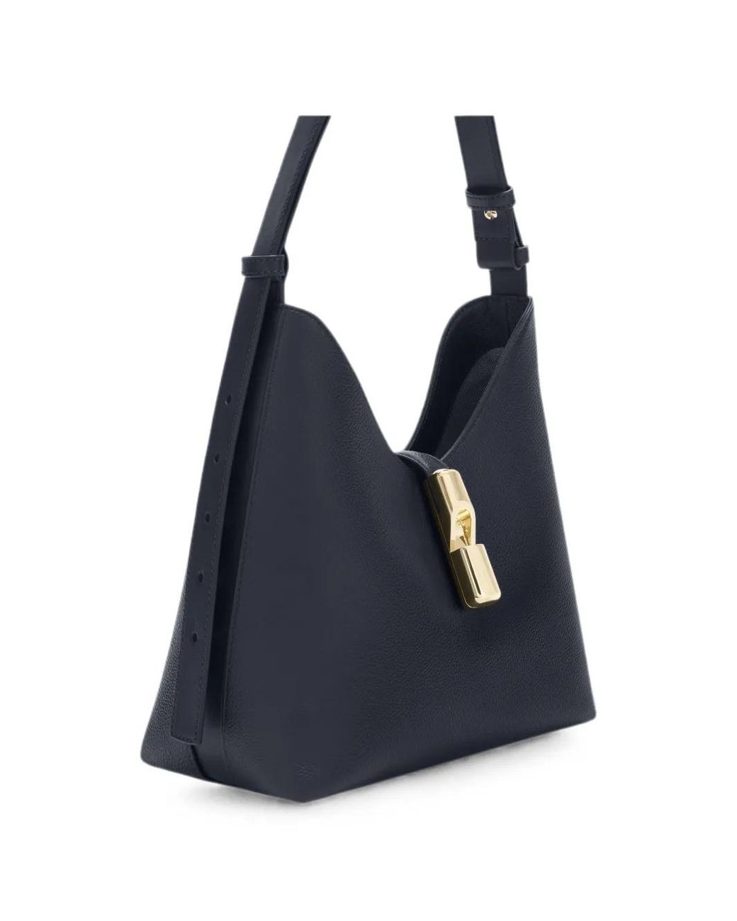 Furla Blue Goccia Shoulder Bag S