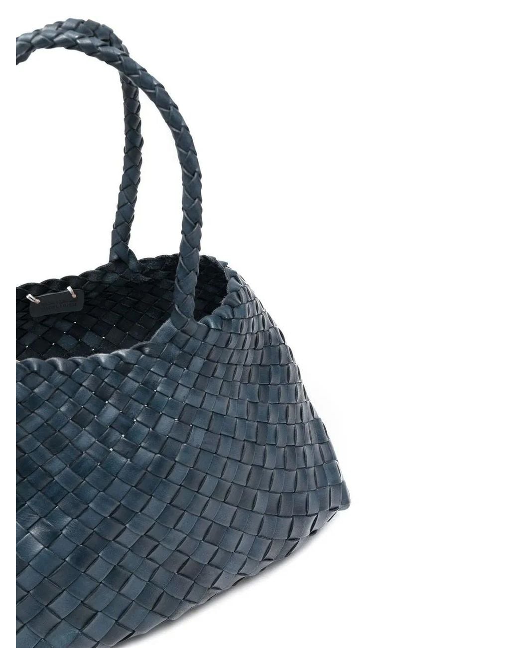 Dragon Diffusion Blue Woven Shoulder Bag