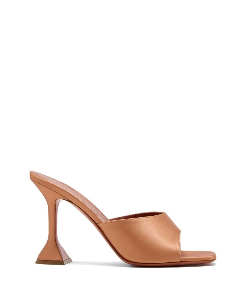 AMINA MUADDI Natural 95Mm Lupita Mules