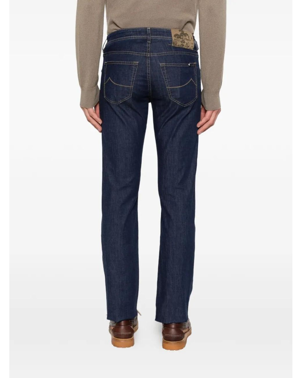 Jacob Cohen Blue Nick Button-Up Jeans for men