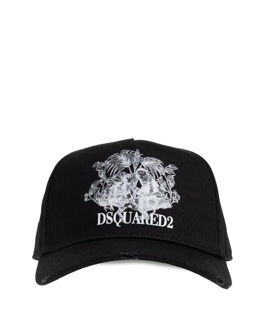 DSquared² Baseballkappe Mit Affen-Motiv in Black für Herren