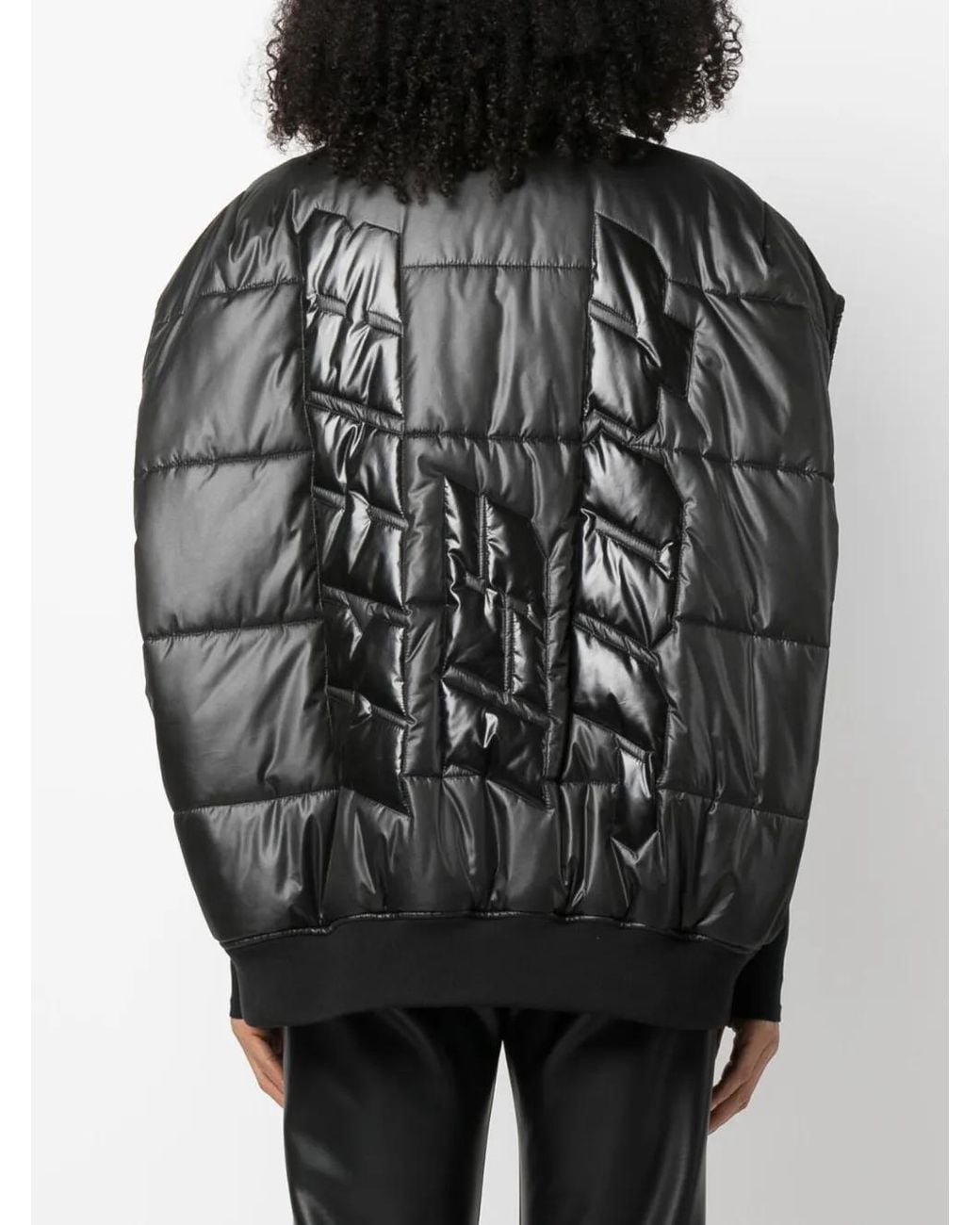 Khrisjoy Black Padded Bomber Vest