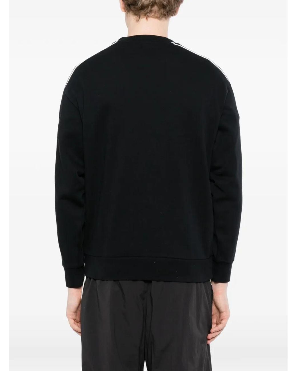SPORT b. by agnès b. Black Logo Sweatshirt