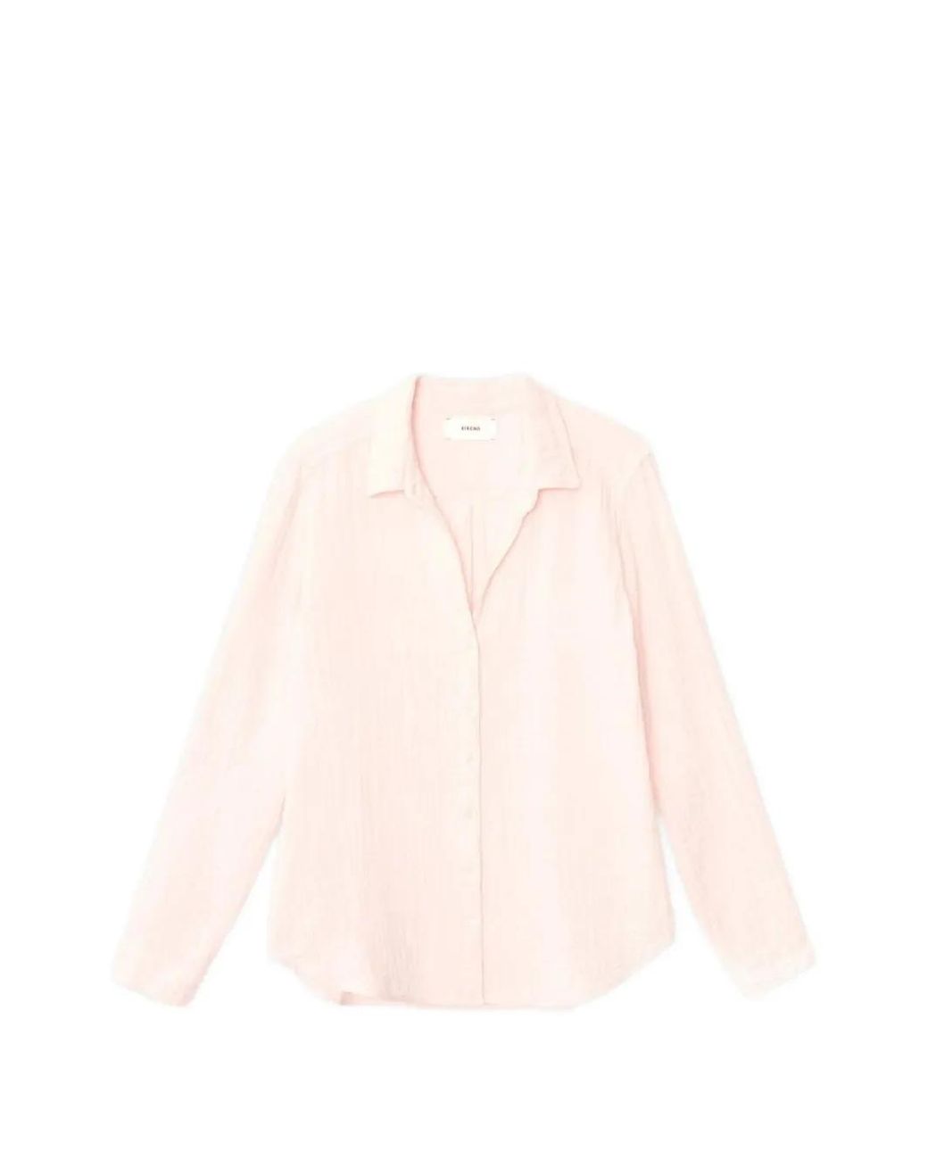 Xirena Pink Scout Crinkled-Effect Shirt