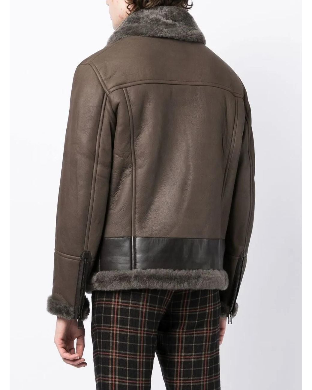 Giacca Con Inserti di Brioni in Gray da Uomo