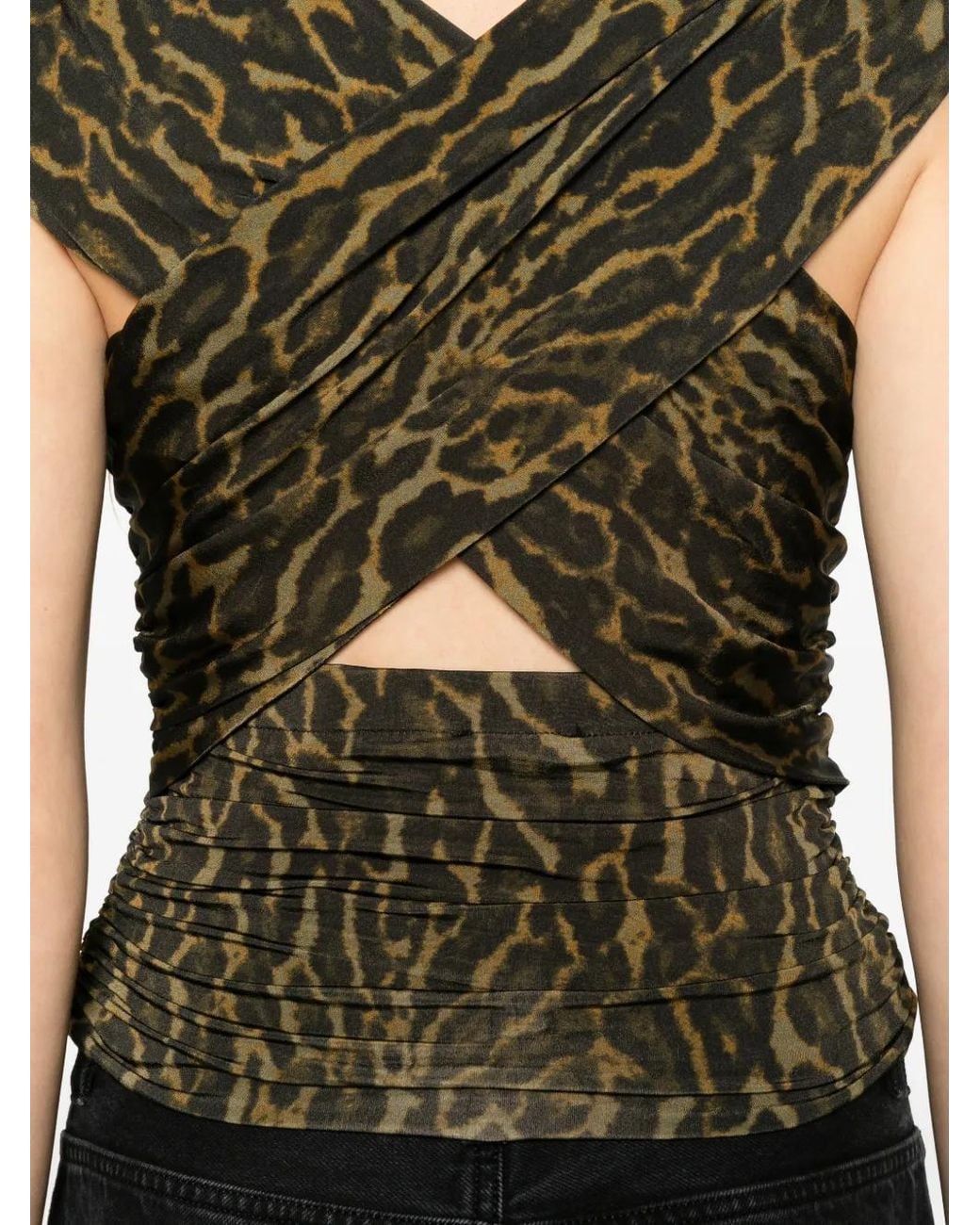 Ganni Black Blouses