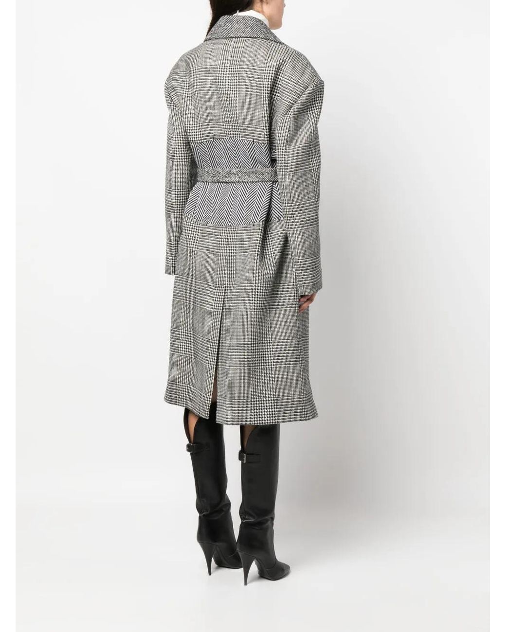 Tom Ford Jas Met Patchwork in het Gray