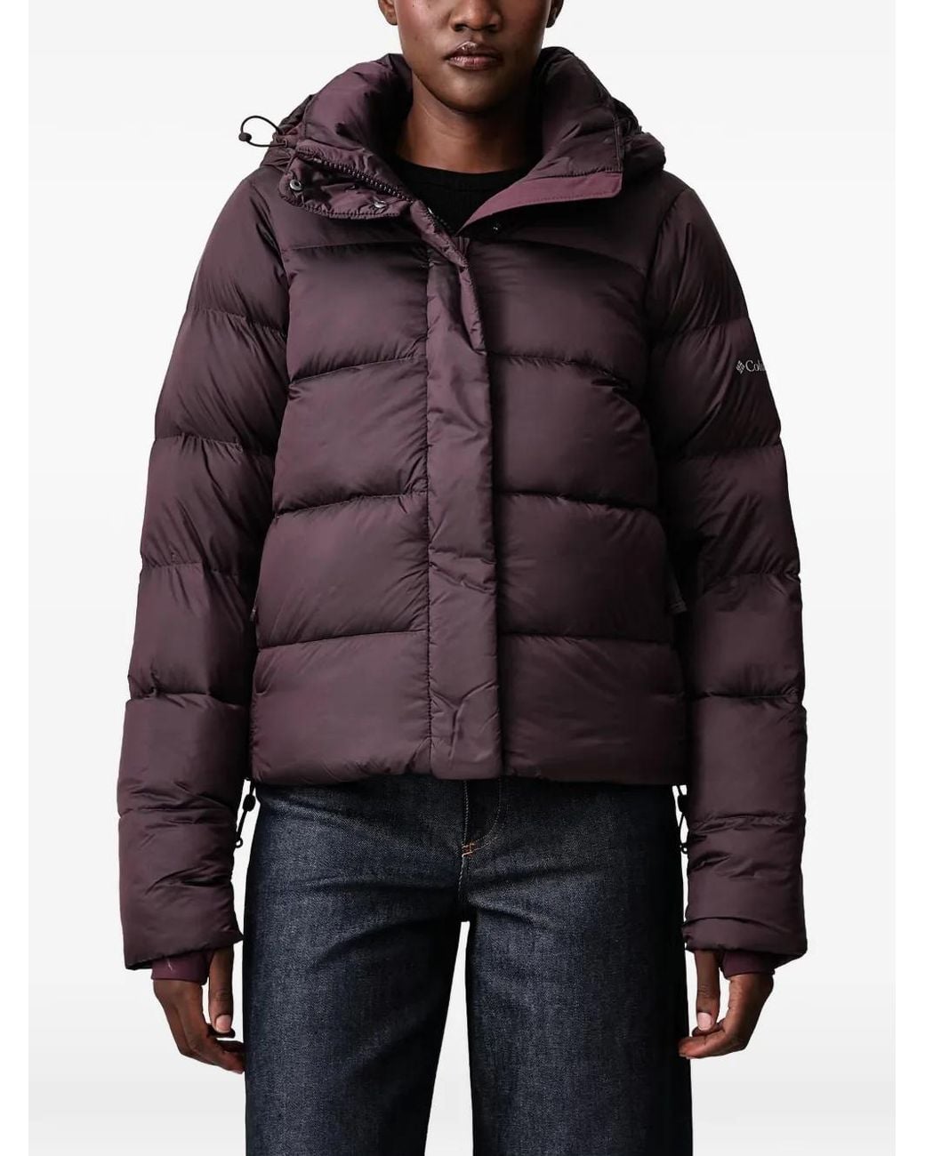 Columbia Black Amaze Puff Quilted Hooded Jacket