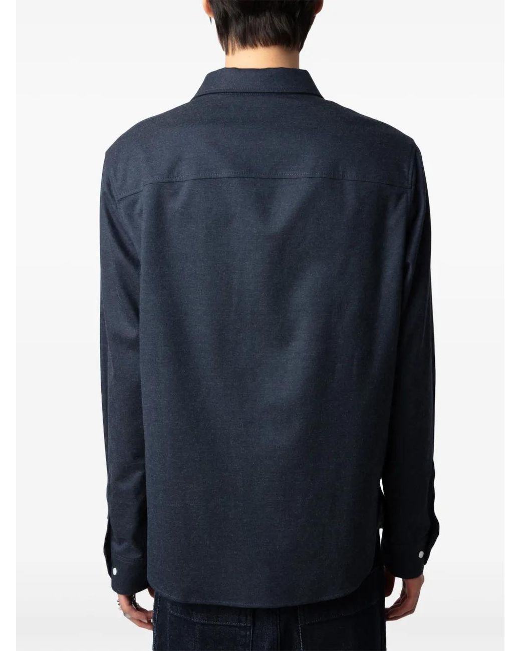 Zadig & Voltaire Blue Stan Shirt for men