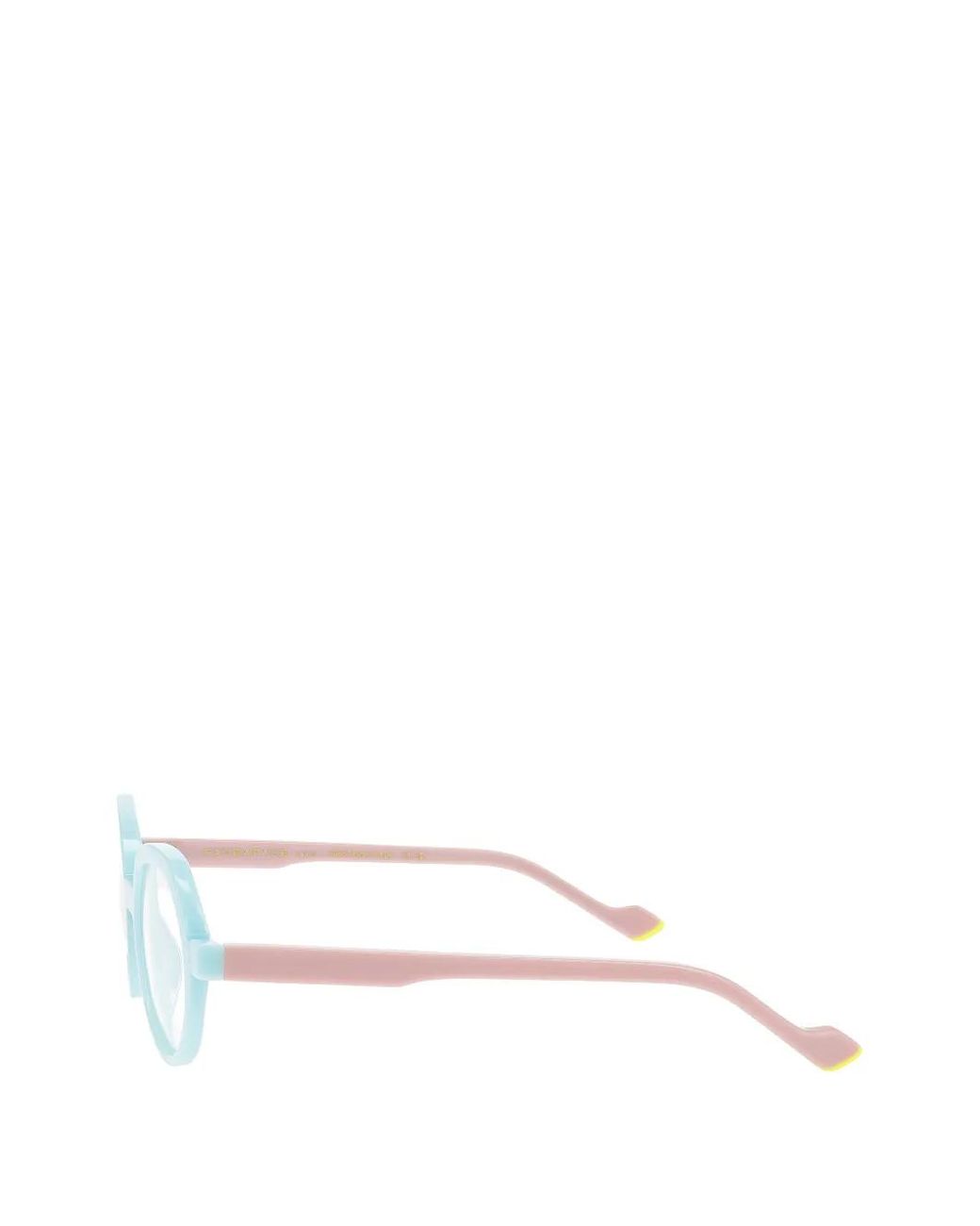 Face A Face White Phoebe 1 Geometric-Frame Glasses
