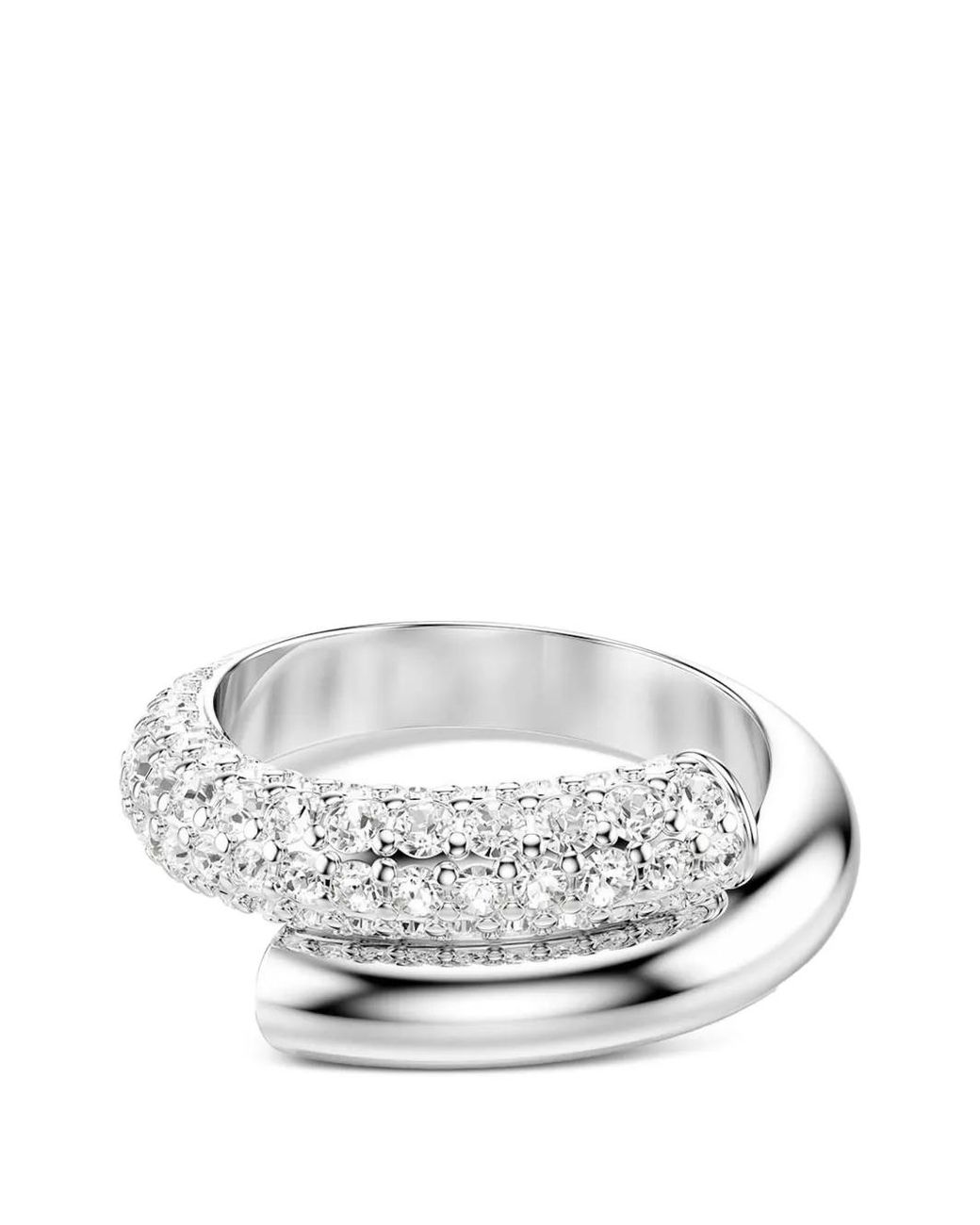 Swarovski White Dextera Wrap Ring