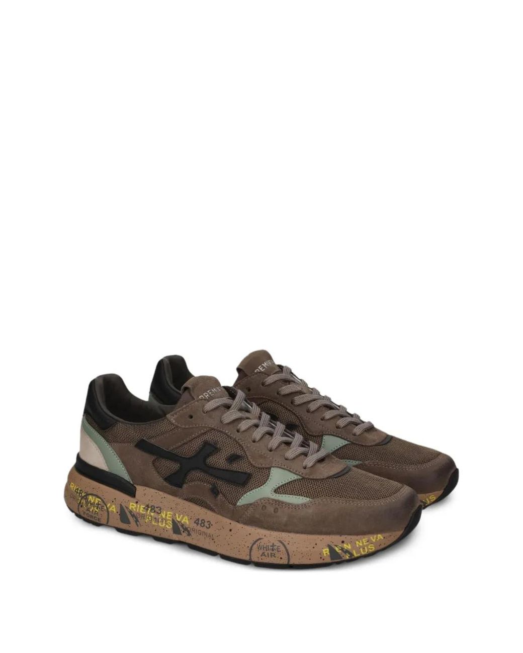 Premiata Brown Mick0.1 8436 Sneakers for men