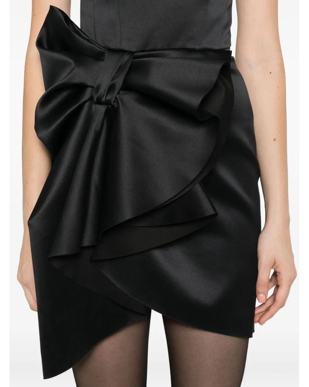 Viktor & Rolf Black Bow Mini Dress