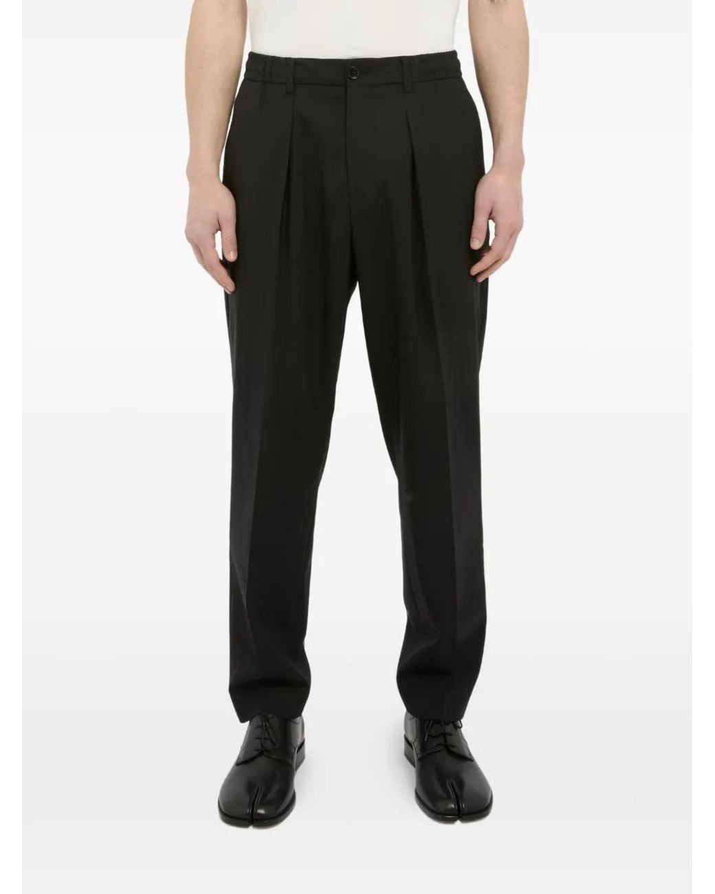 BE ABLE Black Dominique Trousers for men