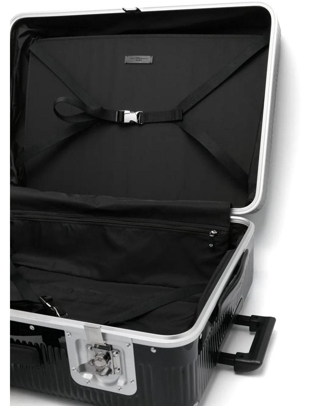 Fpm Milano Black Bank Light Spinner 76 Suitcase