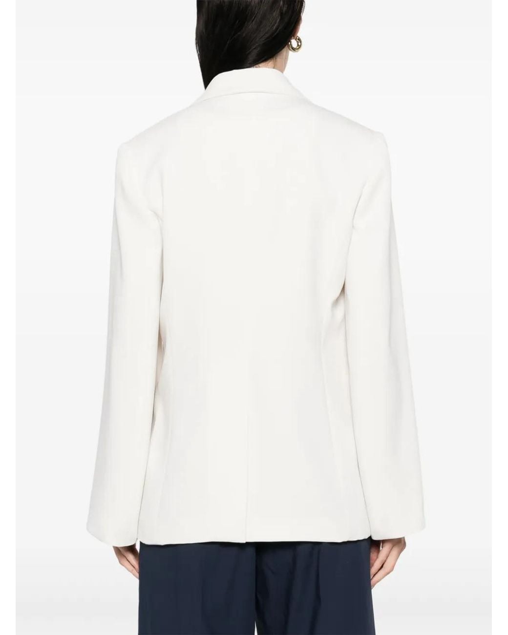 Blazer Con Botones P.A.R.O.S.H. de color White