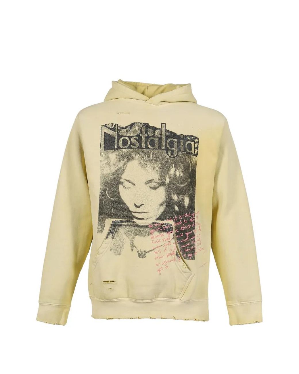The Edge of Earth™ White Graphic-Print Hoodie for men