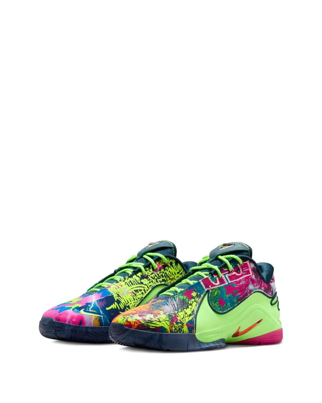Nike Green Lebron 22 Sneakers for men