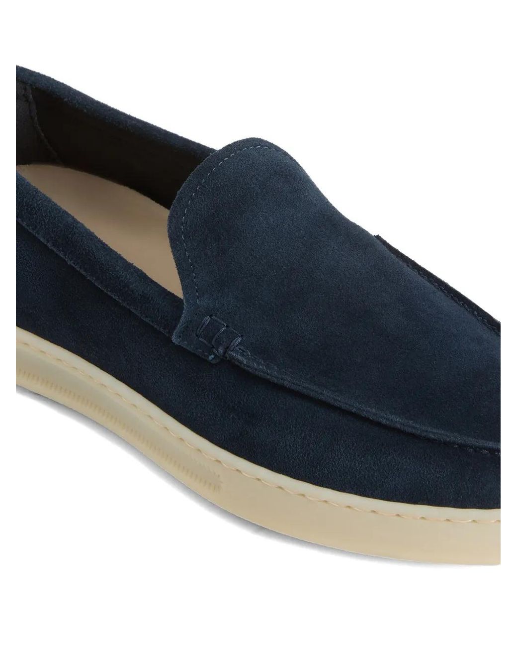 Woolrich Blue Suede Loafers for men