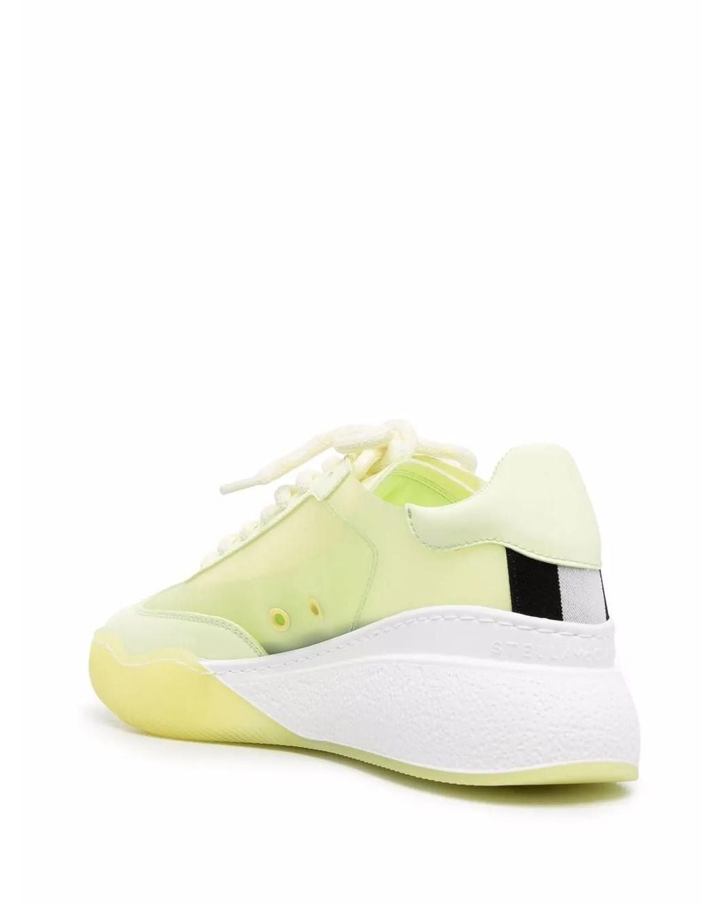 Stella McCartney Yellow Loop Low-top Sneakers