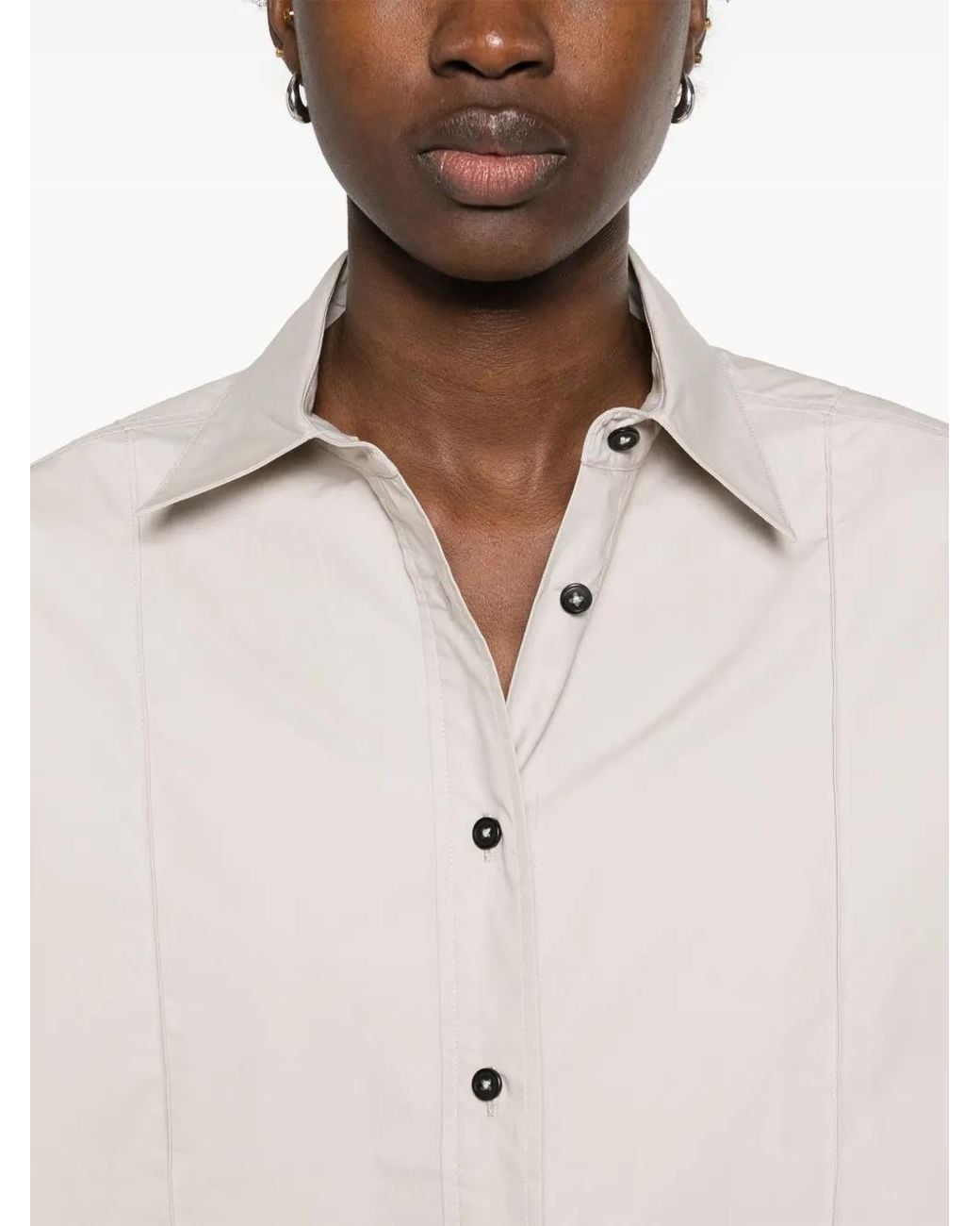 Remain White Pintuck Shirt